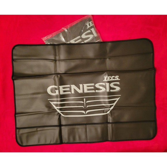 Pack of 2 Hyundai Genesis TECS Mechanic Fender Cover Work Pad Mat w/Pockets - Picture 1 of 6